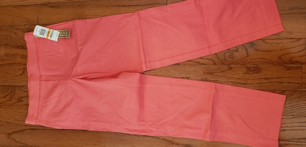 Coral pants
